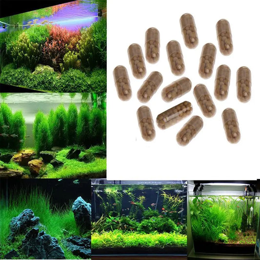 40Pcs Aquarium Plant Grass Fertilizer Root