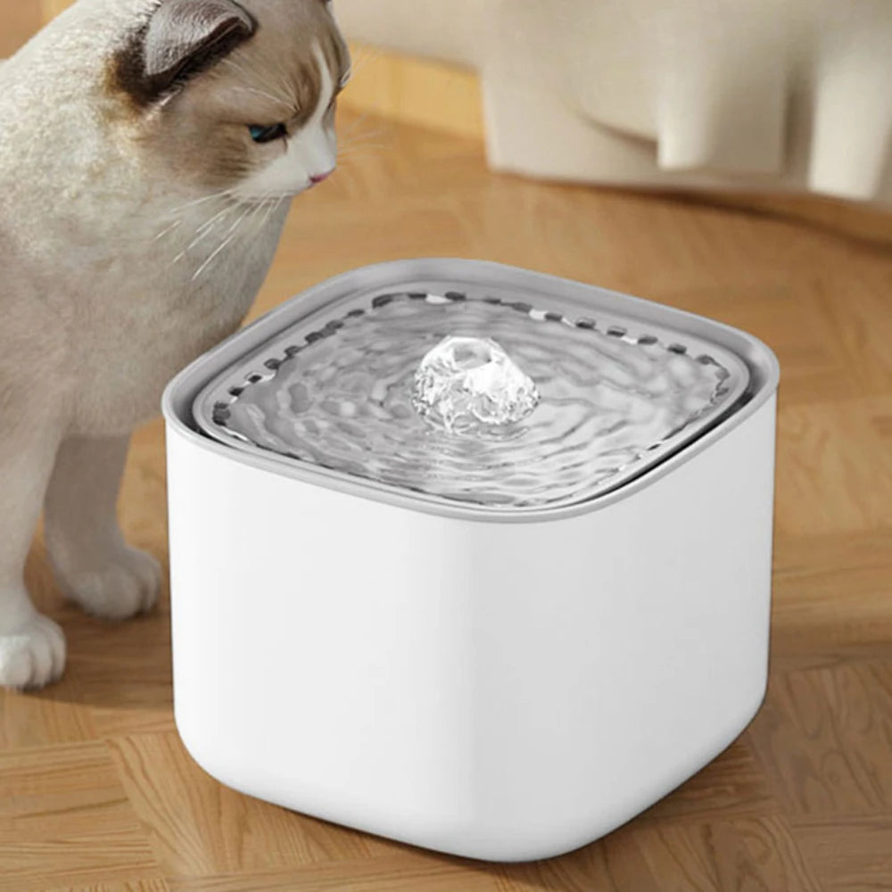 3L Cat Water Fountain Auto Recirculate Filter